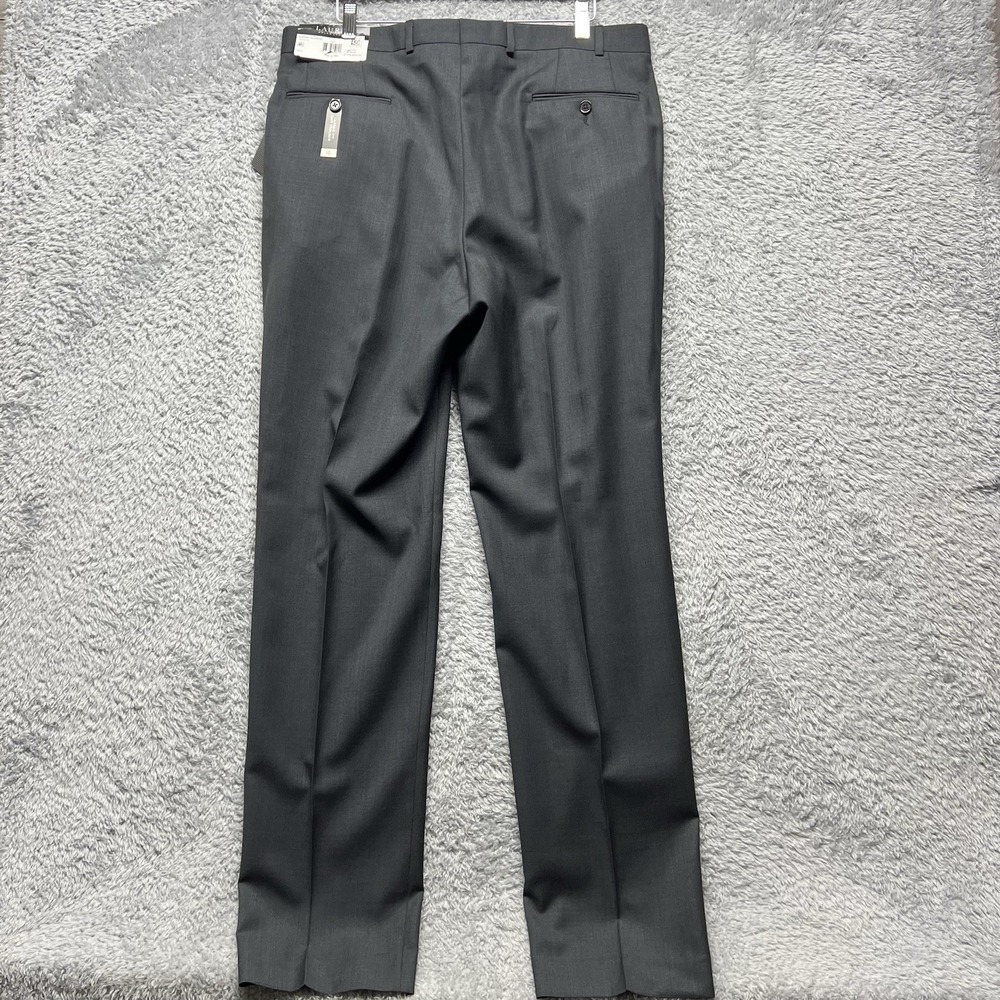 Lauren Ralph Lauren Pants Mens 36x34 Charcoal Gray Classic Fit‎ UltraFlex New